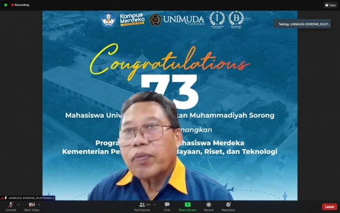 Rektor UNIMUDA: Pastikan Pertukaran 73 Mahasiswa Merdeka dan Bahagia!