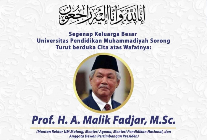 Selamat Jalan Prof. Malik Fadjar