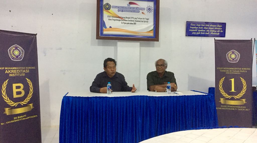 F. Simbiak: STKIP Muhammadiyah Sorong telah Lampaui Batas Impian