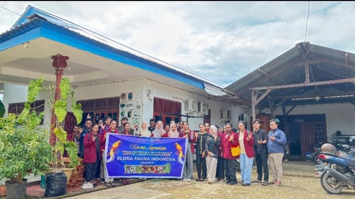 Mahasiswa Pendidikan IPA UNIMUDA Sorong Laksanakan Kuliah Lapangan di Yayasan Flora & Fauna Indonesia