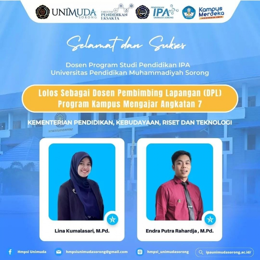Selain Mahasiswanya, Dosen Pendidikan IPA Juga Lolos Program Kampus Mengajar 7