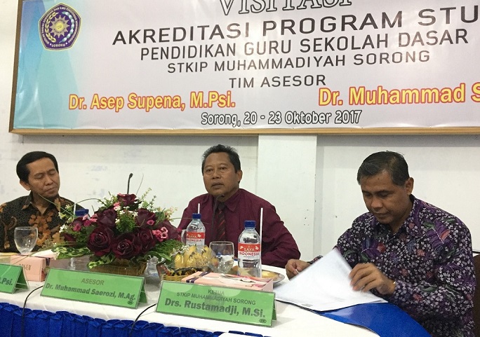 Prodi PGSD STKIP Muhammadiyah Sorong Layak “Dipotret” BAN-PT