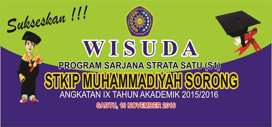 Sukseskan WISUDA IX Tahun Akademik 2015/2016