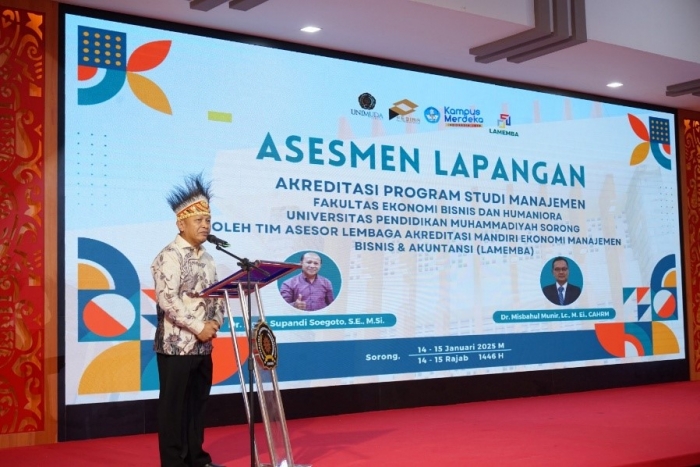 Asesmen Lapangan LAMEMBA: Langkah Besar Prodi Manajemen UNIMUDA Sorong Menuju Keunggulan Akademik