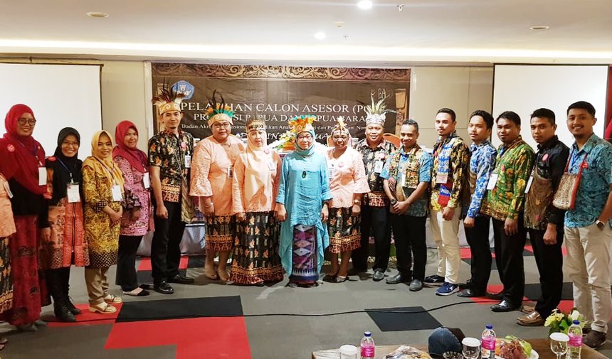 10 Dosen UNIMUDA Sorong Ikuti Training Asesor BAN-PAUD Papua Barat