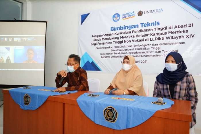 Belmawa Percayakan UNIMUDA Jadi Tuan Rumah Bimtek Pengembangan Kurikulum PT Abad 21 se Tanah Papua