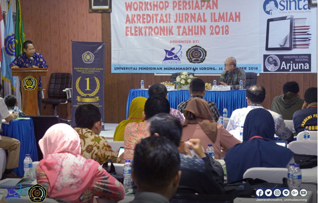 UNIMUDA Dipercaya Gelar Workshop Persiapan Akreditasi Jurnal Ilmiah Tahun 2018 