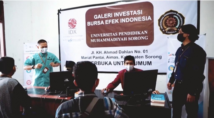 Galeri Investasi BEI Resmi Dibuka di UNIMUDA Sorong
