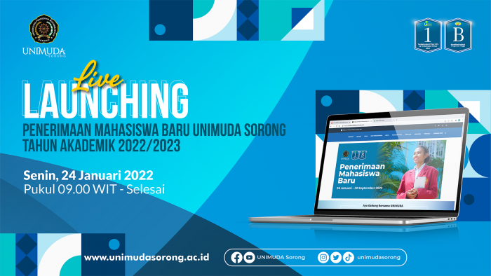 Hadirkan Inovasi Baru, UNIMUDA Sorong Siap Meluncurkan Penerimaan Mahasiswa baru