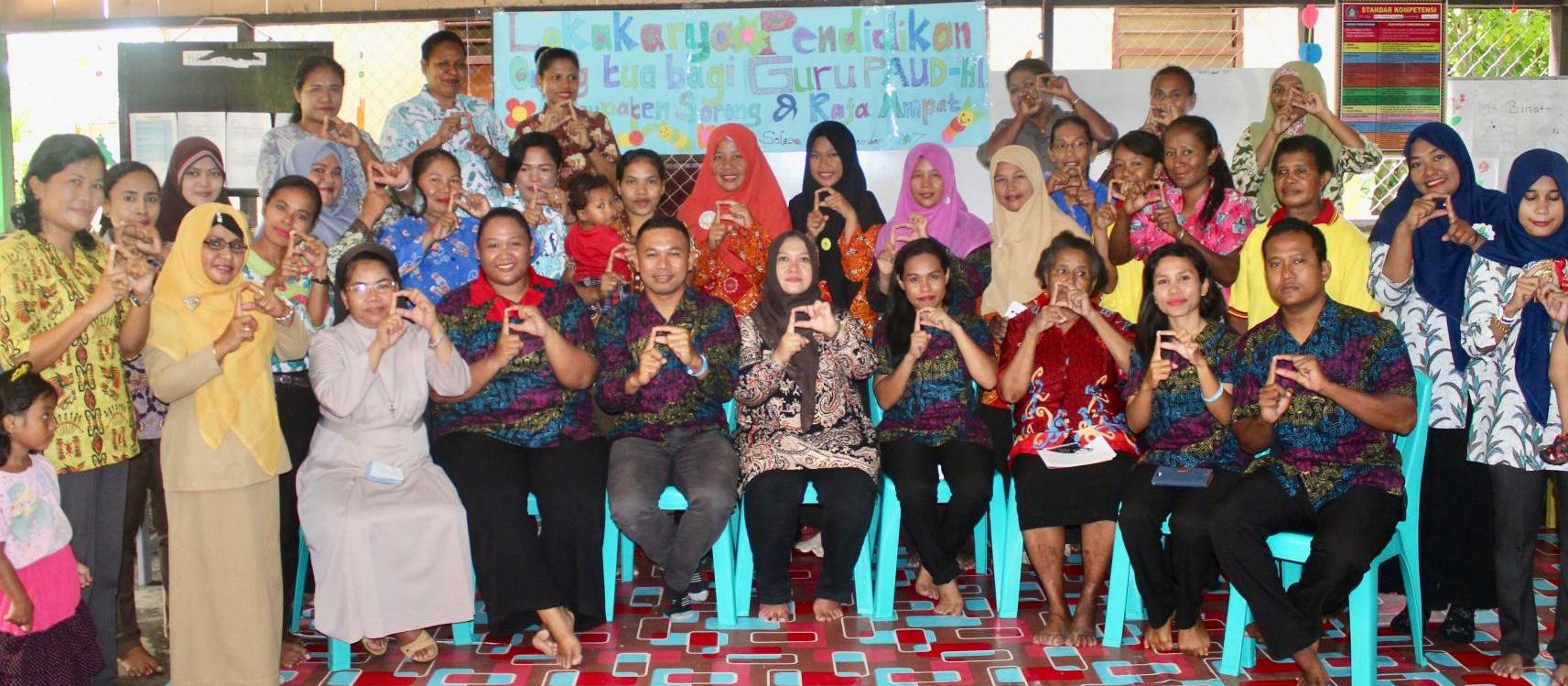 STKIP Muh. Sorong – Unicef: Dukung Program Parenting PAUD-HI di Raja Ampat