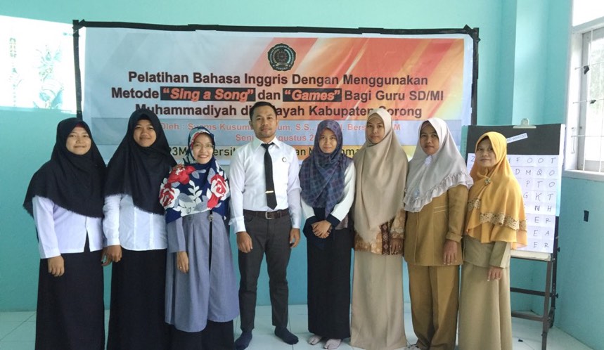 Dosen UNIMUDA Latih metode pengajaran Bahasa Inggris Guru SD