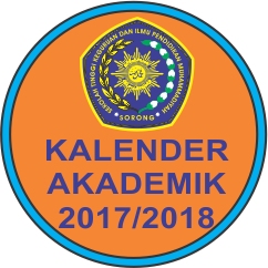 Kalender Akademik STKIP Muhammadiyah Sorong 2017/2018