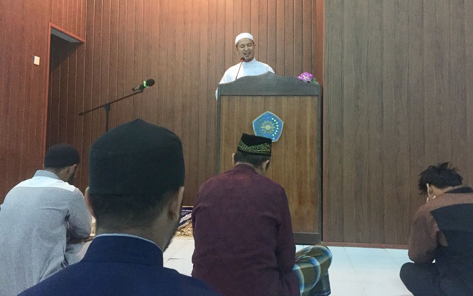 Masjid Kampus UNIMUDA Sorong Gelar Shalat Gerhana