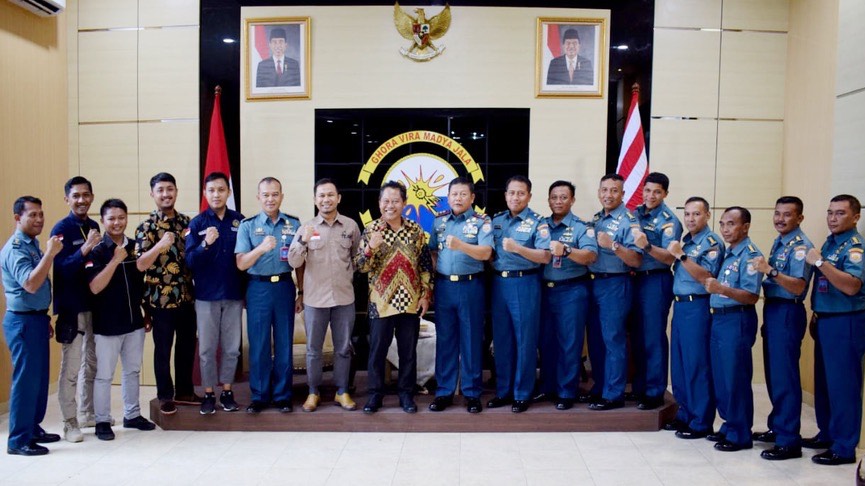 Pangkoarmada III Sorong Siap Ajak Dosen dan Mahasiswa UNIMUDA Naiki Kapal Perang