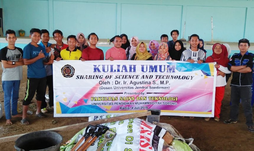 Fakultas SainsTek UNIMUDA Datangkan Pakar Peternakan dari UNSOED