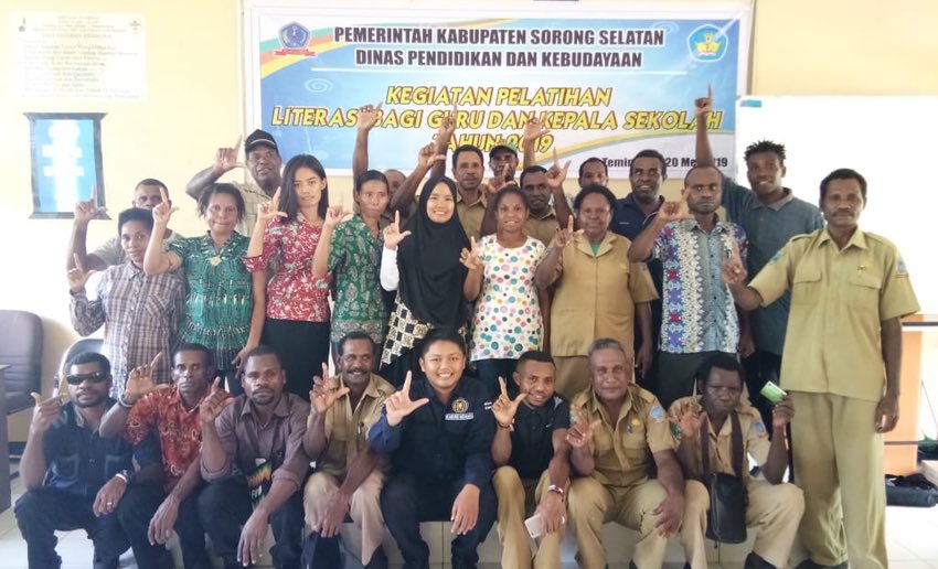 Pemda Sorsel Sambut Gembira Tim Literasi UNIMUDA Sorong