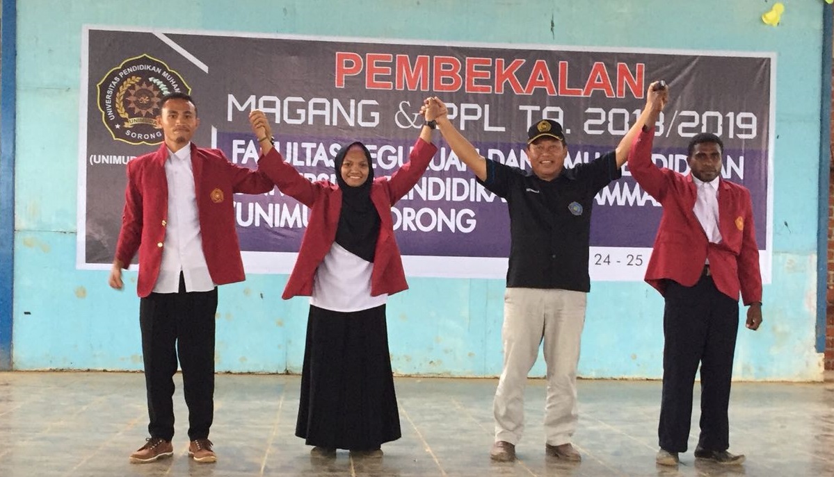 Rektor Unimuda Sorong Lepas 752 Duta FKIP untuk Magang