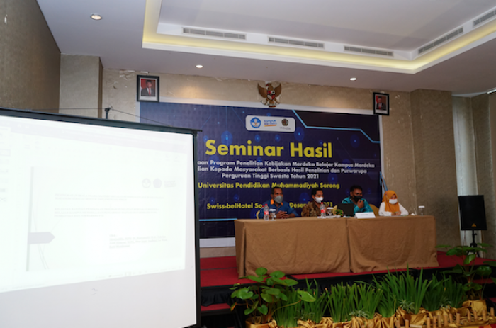 Membanggakan, UNIMUDA Sorong Mengadakan Seminar Hasil Penelitian dan PkM Program MBKM Kemdikbudristek