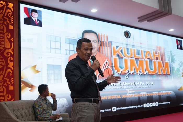 Menuju Kampus Berdampak, UNIMUDA Sorong Hadirkan Prof. Ahmad Kupas Strategi Pembelajaran Digital