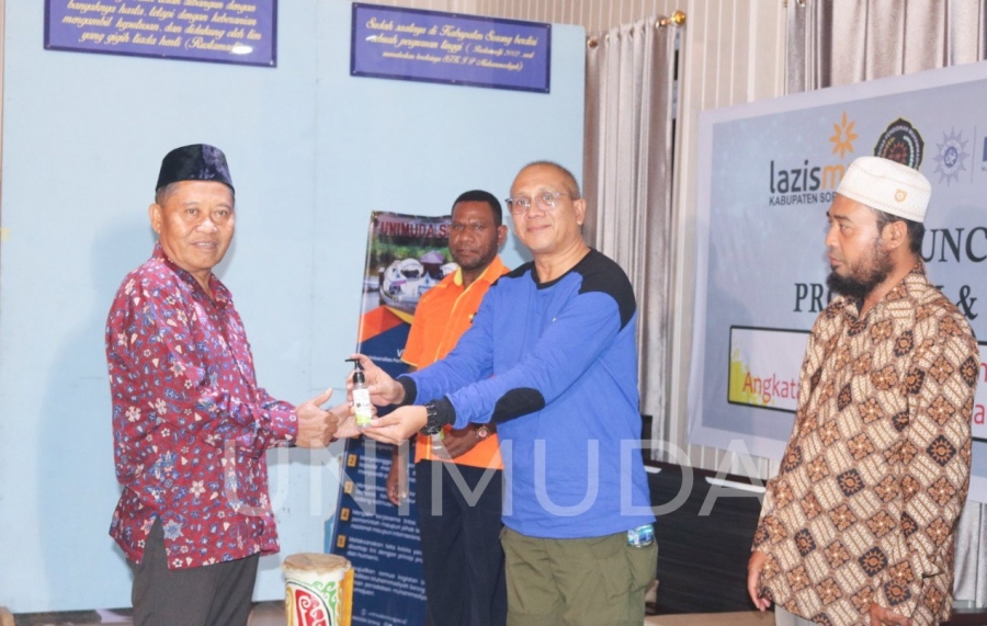 PEDULI TANAH PAPUA, UNIMUDA TURUT CEGAH PENYEBARAN COVID-19