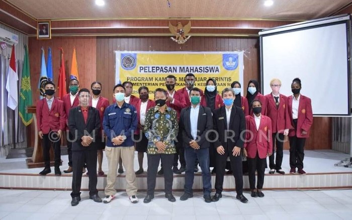 Rektor UNIMUDA Lepas 13 mahasiswa Program Kampus Mengajar Perintis