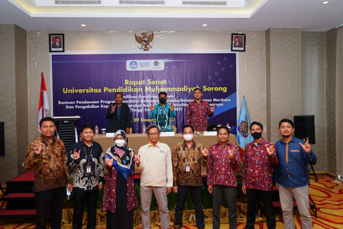 Senat UNIMUDA Sorong Menetapkan Penelitian dan Pengabdian Terbaik Program MBKM Kemdikbudristek