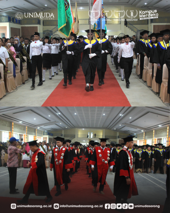 SIDANG TERBUKA SENAT UNIMUDA SORONG: * Kukuhkan Sarjana XVII dan Guru Profesional - PPG*