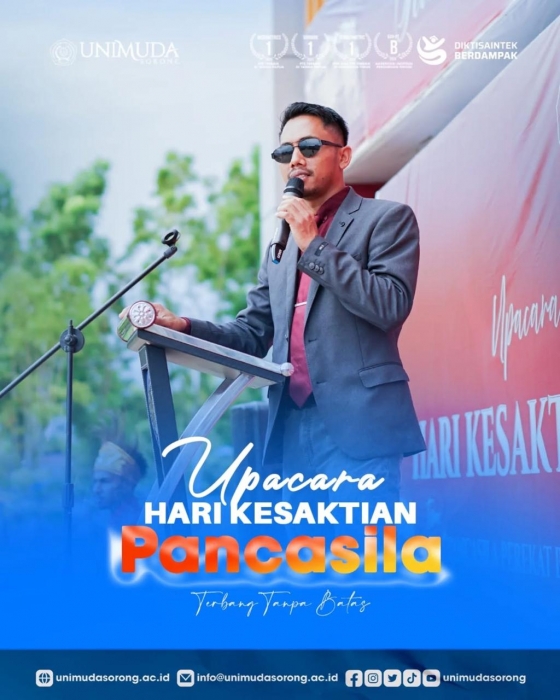 UNIMUDA Sorong Kukuhkan Nilai Luhur Pancasila di Tanah Papua