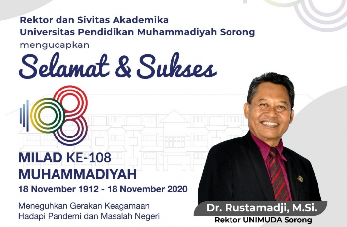 UNIMUDA Turut Semarakan Milad Muhammadiyah ke-108