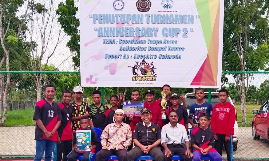 Rektor UNIMUDA: Kolaborasi PENJAS dan SPECTRE Sukses Gelar Anniversary Cup II