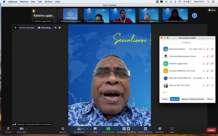 UNIMUDA Gelar Sosialisasi IISMA Bersama 600 Mahasiswa dari seluruh Indonesia