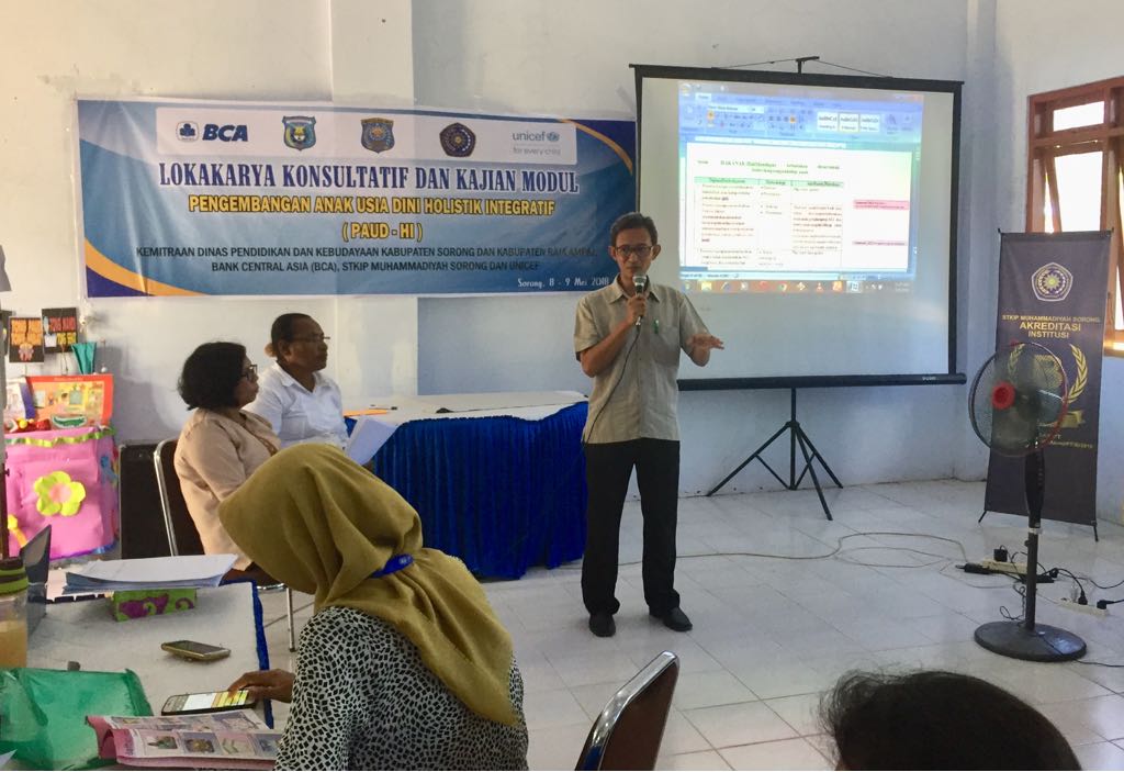 LP3M STKIP Muhammmadiyah Sorong Dukung Penyusunan Modul Program PAUD-HI