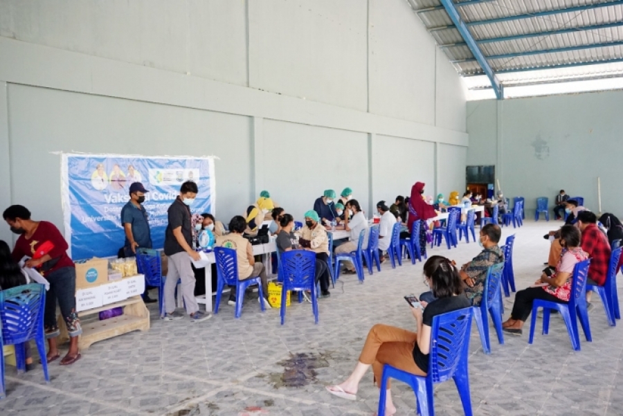 Pendaftaran Vaksinasi Covid-19 bagi Mahasiswa UNIMUDA Sorong