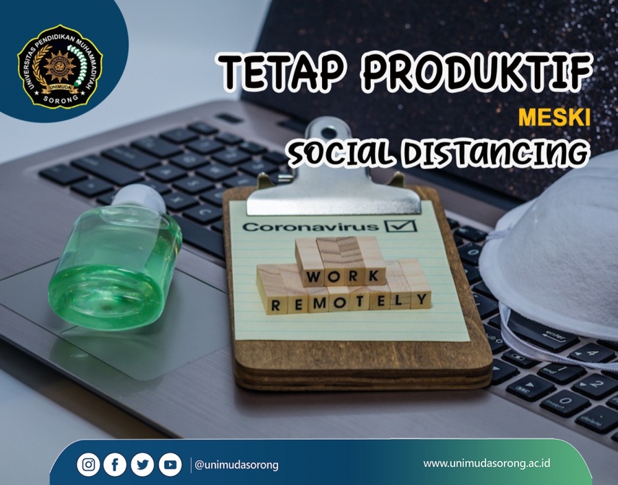 Tetap Produktif meski Social Distancing